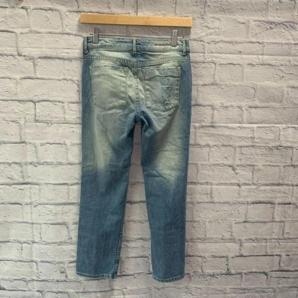Alice + Olivia Womens Extreme Distressed Jeans‎ Size 24 (26)